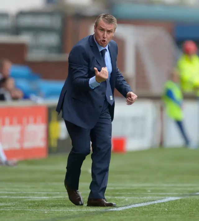 Kilmarnock manager Lee Clark