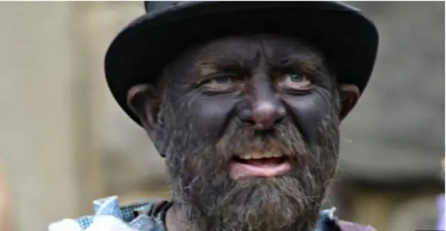 Black-faced morris dancers - generic image