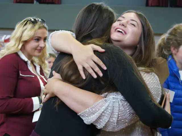 The Marches School students receive GCSE results