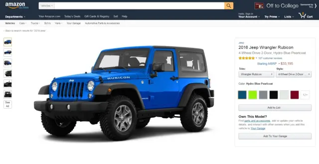 Amazon Vehicles