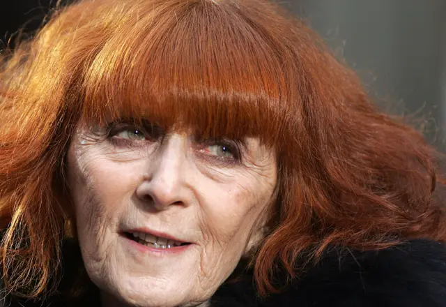 French fashion designer Sonia Rykiel