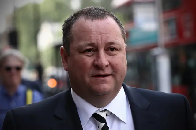 Sports Direct International founder Mike Ashley