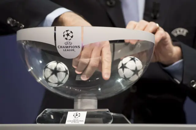 Champions League draw