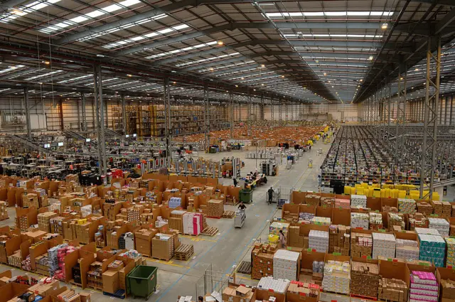 Amazon distribution centre