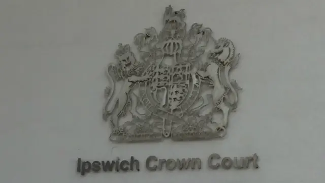 Ipswich Crown Court sign