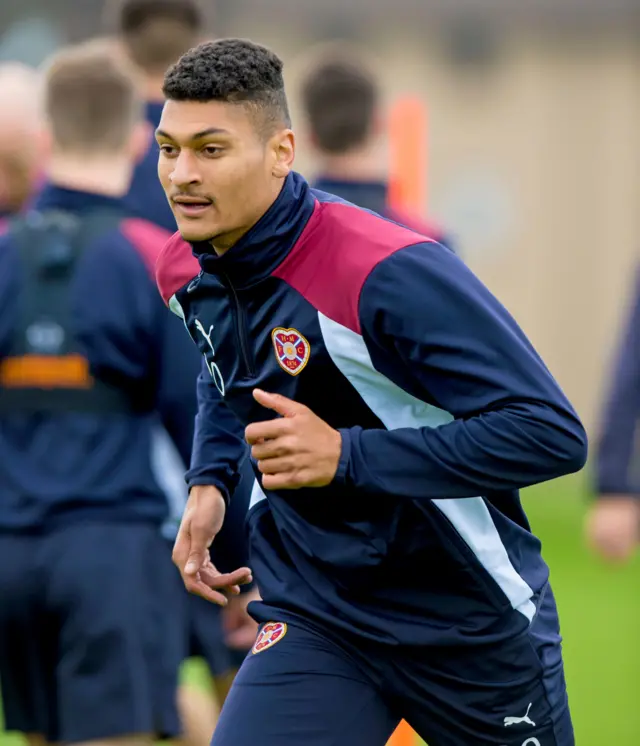 Bjorn Johnsen may make his first start for the Jambos