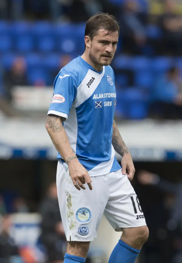 Paul Paton will line up for St Johnstone at Inverness Caley Thistle's Caledonian Stadium on Saturday