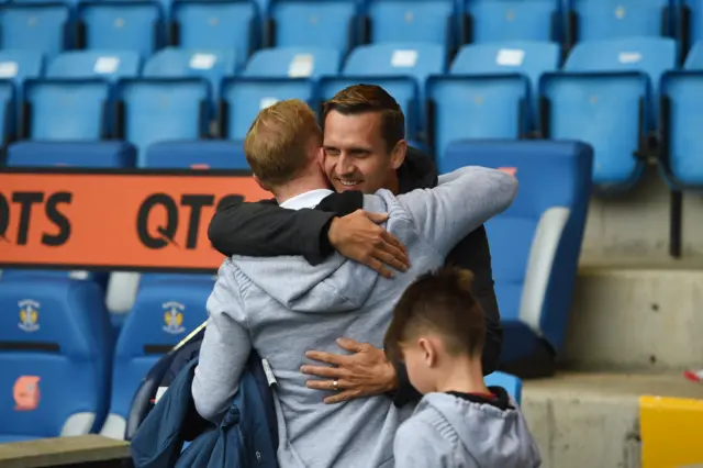 Chris Burke and Peter Lovenkrands