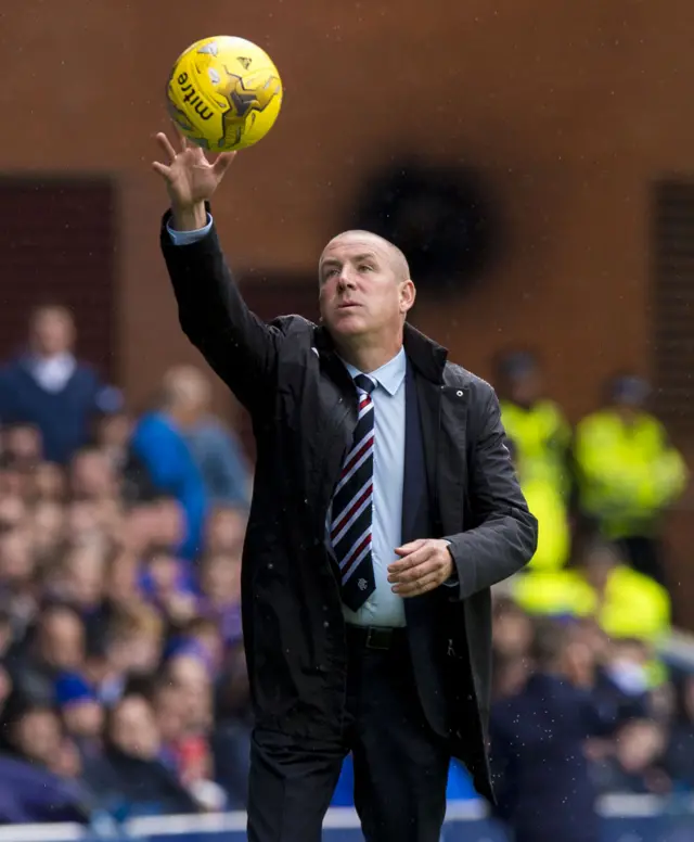 Rangers boss Mark Warburton