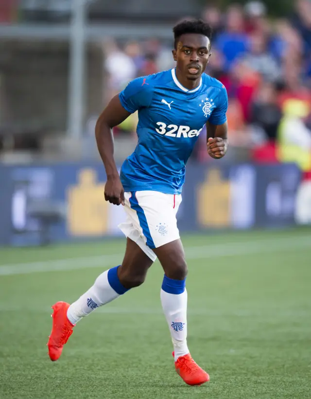 Joe Dodoo has scored two goals in five games for Rangers