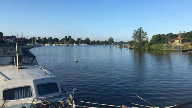 Oulton Broad from Caldecott Road