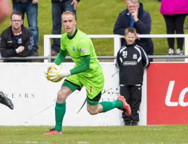 Mark Hurst in action for Elgin