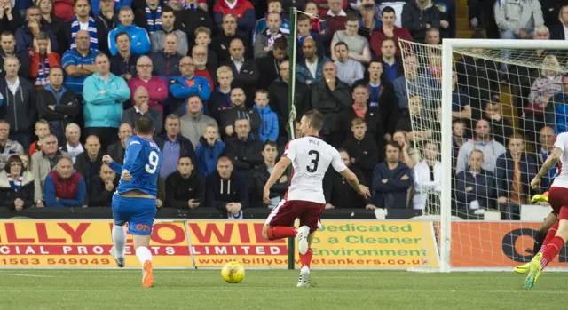 Kris Boyd slams in the opening goal