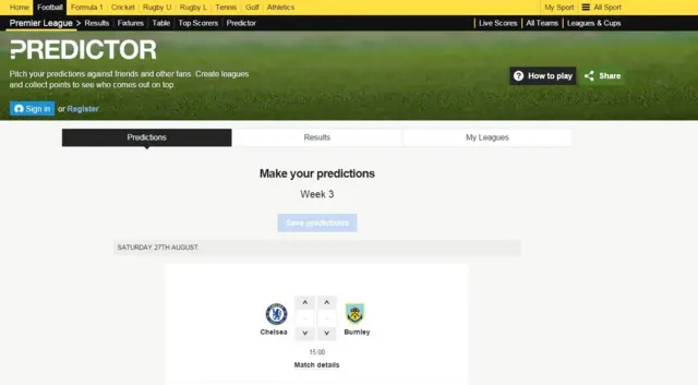 Predictor