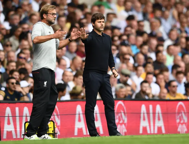 Pochettino and Klopp