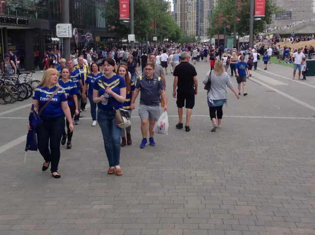 Wembley way fans