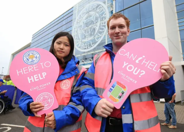 Leicester helpers