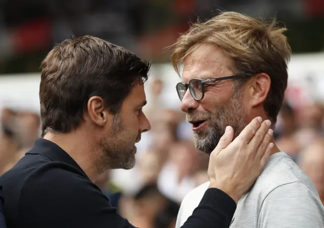 Mauricio Pochettino and Jurgen Klopp