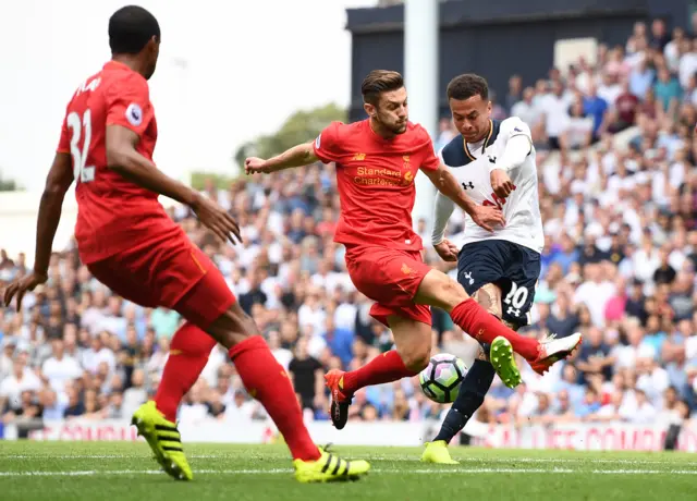 Adam Lallana denies Deli Alli