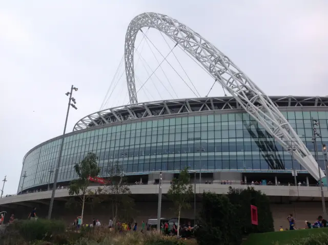 Wembley arch