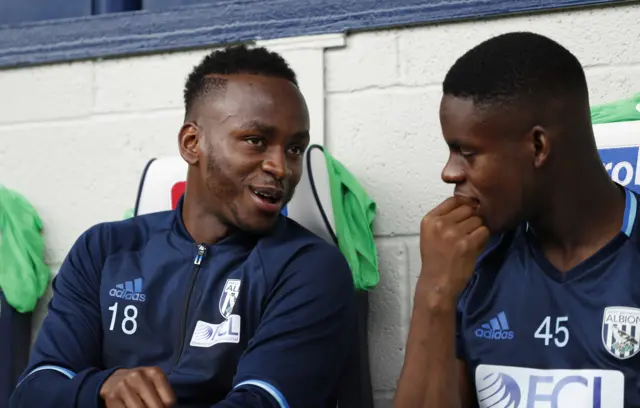 West Brom's Saido Berahino