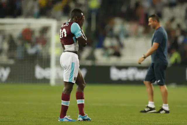 West Ham's Michail Antonio