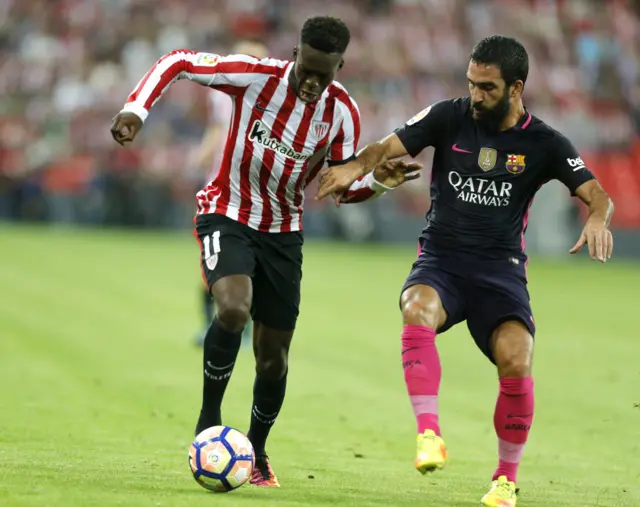 Athletic's Inaki Williams