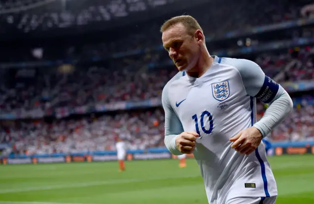 England's Wayne Rooney