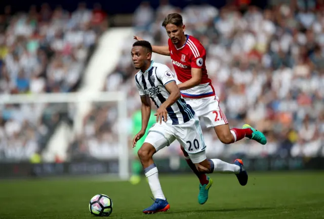 West Brom's Brendan Galloway