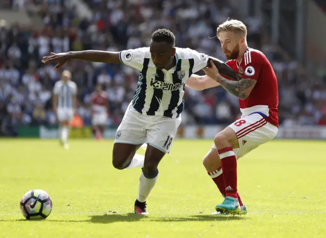 West Brom's Saido Berahino