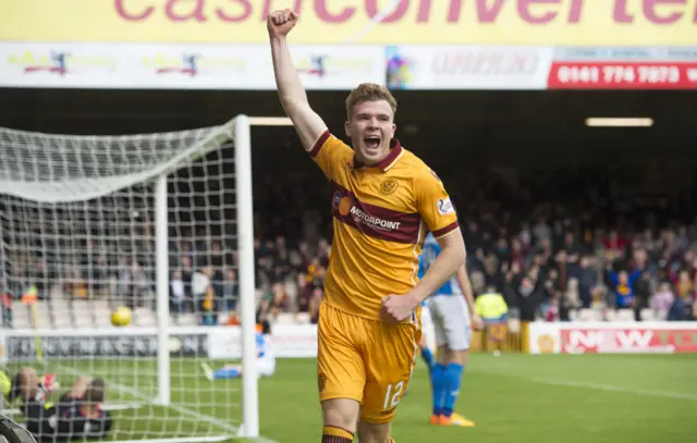 Motherwell's Chris Cadden