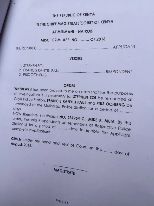 Court document