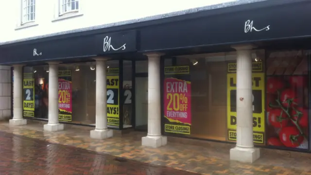 BHS Store in Ipswich