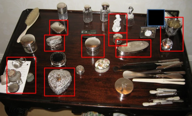 Items stolen from a house in East Farndon