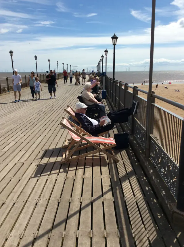 Skegness pier