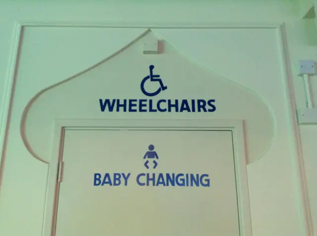 Disabled toilets