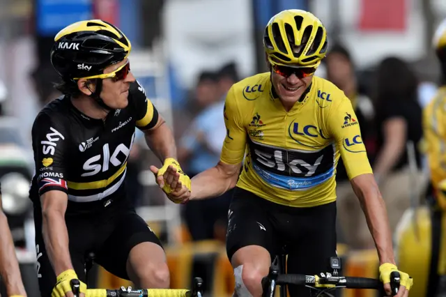 Thomas and Froome