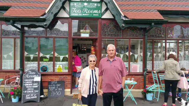 Lionel and Irene in Southport