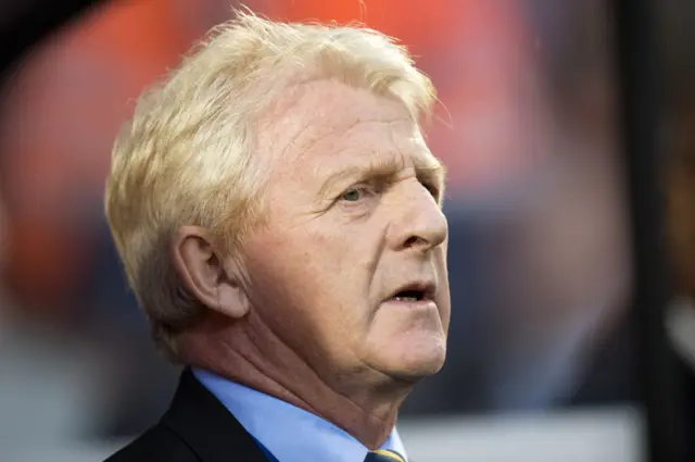 Scotland manager Gordon Strachan