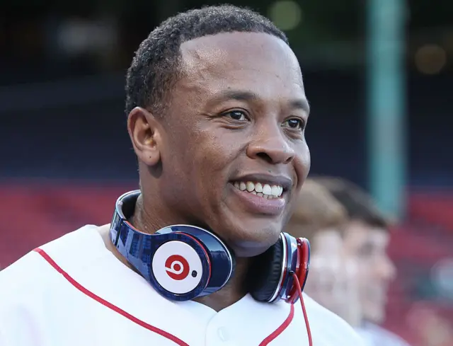 Dr Dre with Beats headphones