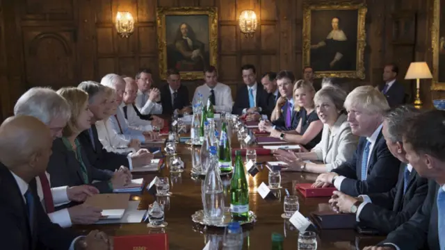 Cabinet meeting at Chequers