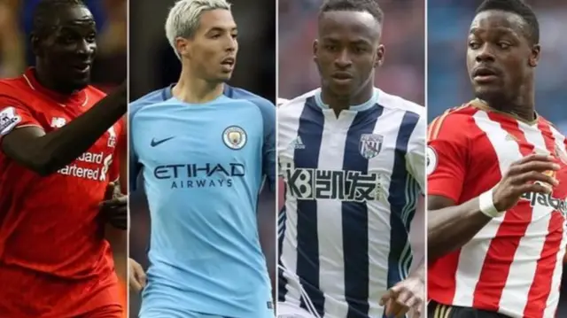 Mamadou Sakho, Samir Nasri, Saido Berahino & Lamine Kone