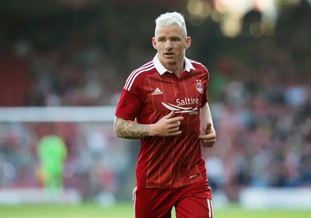 Aberdeen winger Jonny Hayes