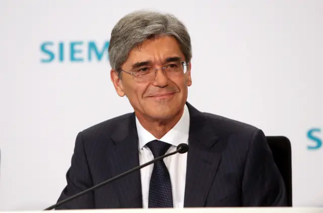 President and CEO of Siemens Joe Kaeser