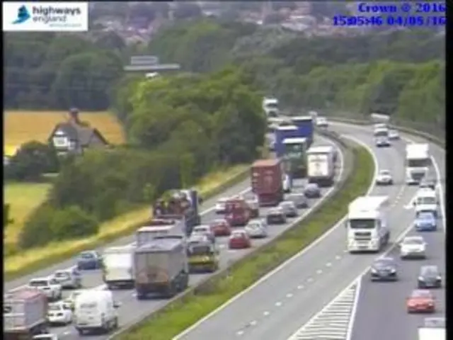 queuing traffic