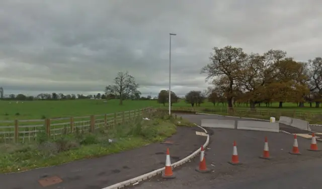 Mile End Roundabout, Oswestry