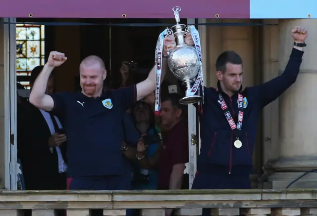 Sean Dyche and Tom Heaton