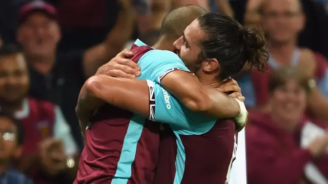 West Ham celebrate