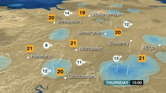 Thursday's forecast