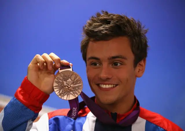 Tom Daley in 2012